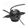 d06f65835233417b48feddac44119e55 Tripp Lite series 3-Outlet Spherical Surge Protector, 4 USB Ports (4.8A Shared) - 6 ft. (1.83 m) Cord, 5-15P Plug, 540 Joules, Black