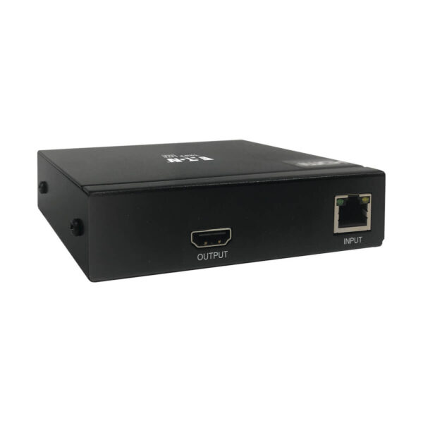 Tripp Lite series HDMI over Cat6 Receiver for Medical Applications, 4K @ 60 Hz, HDR, 4:4:4, PoC, 230 ft., TAA