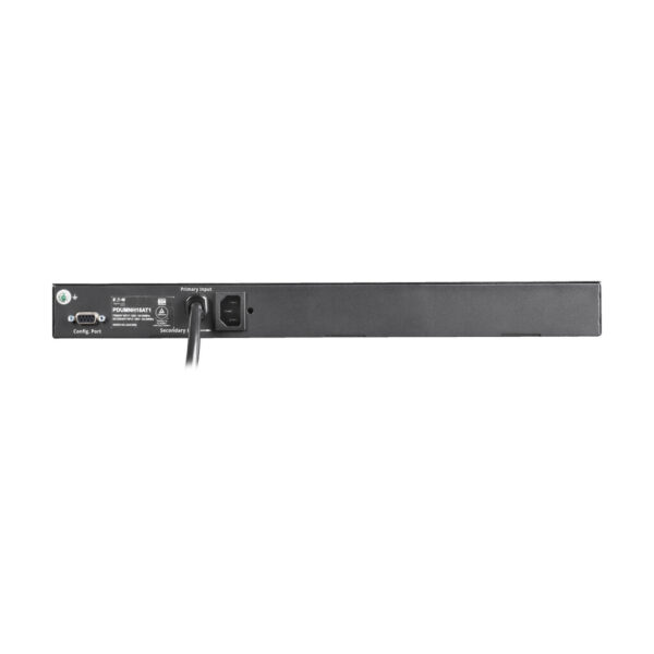 Tripp Lite series 1.44kW 120V Single-Phase ATS/Monitored PDU - 8 NEMA 5-15R Outlets, Dual 5-15P Inputs, 12 ft. Cords, 1U, TAA