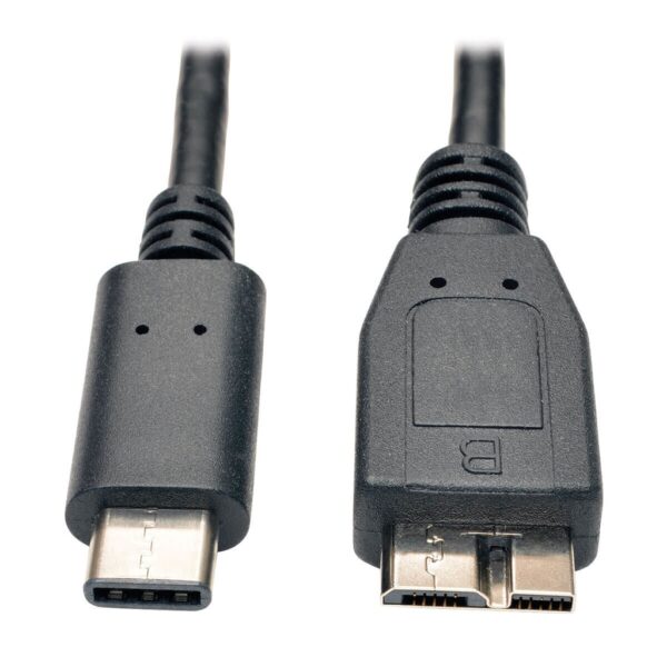 d159ee84b152f8e4a15a5117ba21a6ee Tripp Lite series USB-C to USB Micro-B Cable (M/M) - USB 3.2, Gen 2 (10 Gbps), Thunderbolt 3 Compatible, 3 ft. (0.91 m)
