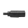 d184f6cf0f7257d9faa0f7f8f281afbf Tripp Lite series Desktop Computer AC Power Cable, NEMA 5-15P to C13 - 10A, 125V, 18 AWG, 20 ft. (6.09 m), Black