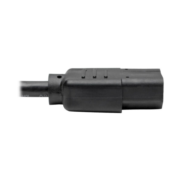 d184f6cf0f7257d9faa0f7f8f281afbf Tripp Lite series Desktop Computer AC Power Cable, NEMA 5-15P to C13 - 10A, 125V, 18 AWG, 20 ft. (6.09 m), Black