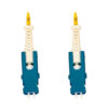 Tripp Lite series 400G Singlemode 9/125 OS2 Fiber Optic Cable (Duplex SN-UPC M/M), LSZH, Yellow, 1 m (3.3 ft.)