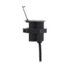 d19d754e4de2f1988c9d1cffc43871ec Tripp Lite series Protect It! In-Desktop Power Grommet - NEMA 5-15P, 2x USB-A Charging, Surge Protection, 10 ft. Cord, Antimicrobial, Black