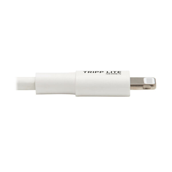Tripp Lite series USB-C to Lightning Sync/Charge Cable (M/M), MFi Certified, White, 3 ft. (0.9 m)