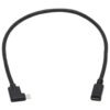 d1a314db85ed378b8a62a5bb986ff95b Tripp Lite series USB-C Extension Cable (M/F) - USB 3.2 Gen 2 (10Gbps), Thunderbolt 3 Compatible, Right-Angle Plug, 20 in. (0.5 m)