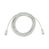 Tripp Lite series Cat6a 10G Snagless Molded Slim UTP Ethernet Cable (RJ45 M/M), PoE, White, 15 ft. (4.6 m)