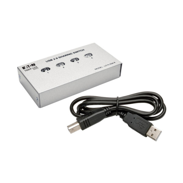 Tripp Lite series 4-Port USB 2.0 Printer / Peripheral Sharing Switch