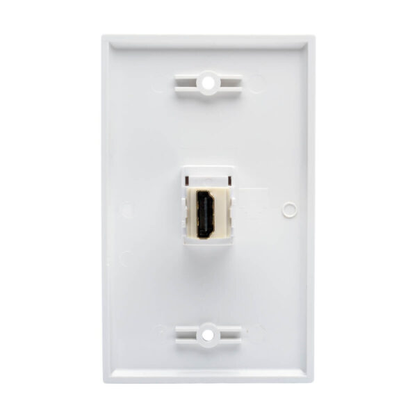 Tripp Lite series HDMI Keystone Wallplate Coupler, White (F/F)