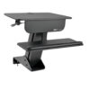 Tripp Lite series Height-Adjustable Sit-Stand Workstation, Clamp-On