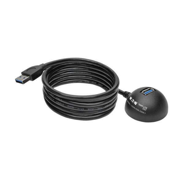 Tripp Lite series 1-Port USB 3.0 SuperSpeed Desktop Extension Cable (A M/F), 6 ft. (1.83 m) - U324-006-DSK1