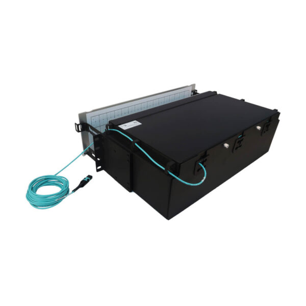 d20a4328a7b3dd25df95a0bc3b92b20a Tripp Lite series Preloaded Fiber Patch Panel, 3U - 48x (12F MTP/MPO-PC to 4x LC Duplex F/F) 8F Trunk Cables, OM4 Multimode, 5 m (16.4 ft.)