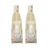 d22e7c56fdecfcb9138f6422c8c81b5d Tripp Lite series Cat6 Gigabit Snagless Molded (UTP) Ethernet Cable (RJ45 M/M), PoE, White, 6-in. (15.24 cm)