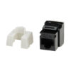 Tripp Lite series Cat6a Keystone Jacks, 10 Pack - 4PPoE Compliant, 110/Krone, 568A/B, RJ45 Ethernet, Black, TAA