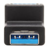 Tripp Lite series USB 3.0 SuperSpeed Adapter - USB-A to USB-A, M/F, Up Angle, Black