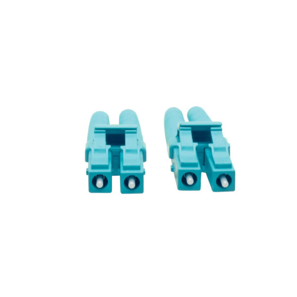 d24264fa26efa7335bcdbfa21c88de50-4 Tripp Lite series 100G Duplex Multimode 50/125 OM5 LSZH Fiber Optic Cable (LC/LC), Lime Green, 15 m