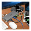d250c89509c98c355564a43bae4e4df6 Tripp Lite series USB-C Dock, Triple Display - 4K HDMI/DisplayPort, VGA, USB 3.x (5Gbps), USB-A/C Hub Ports, GbE, 100W PD Charging, EU/UK Power Supply