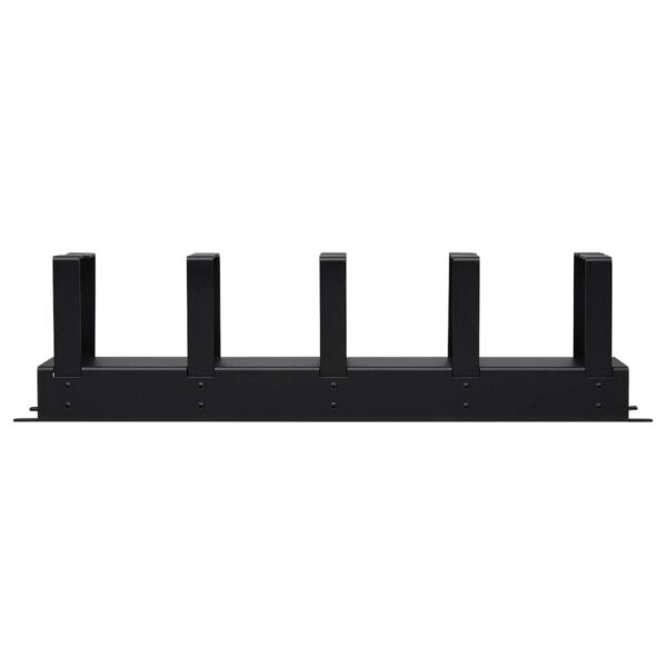 d263d8be70ac3777bc081ed35e169efe Tripp Lite series Horizontal Cable Manager - Metal Rings, Black, 2U