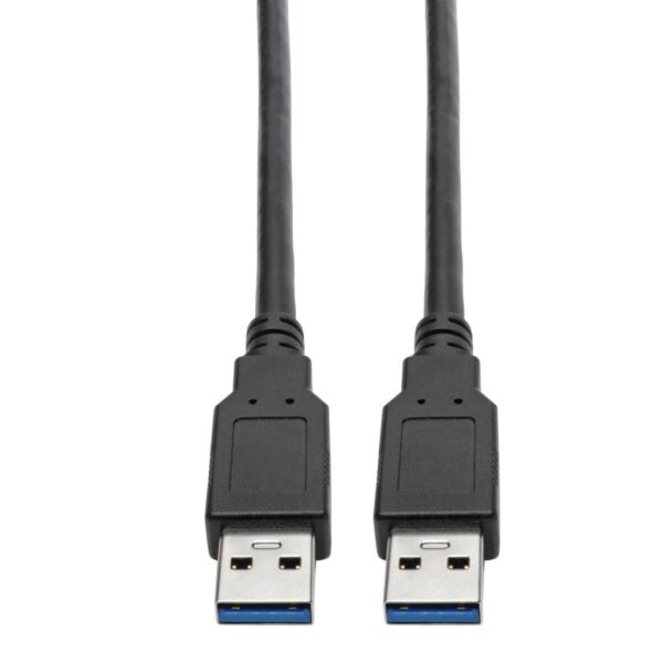 d297b88b739a2f2e06fa596ed792d26b Tripp Lite series USB 3.0 SuperSpeed A to A Cable for USB 3.0 All-in-One Keystone/Panel Mount Couplers (M/M), Black, 6 ft. (1.8 m)