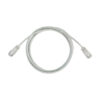d2b4562affd241a076bb2b1582d399d5 Tripp Lite series Cat6a 10G Snagless Molded Slim UTP Ethernet Cable (RJ45 M/M), PoE, White, 5 ft. (1.5 m)