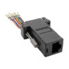 Tripp Lite series DB9 to RJ45 Modular Serial Adapter (M/F), RS-232, RS-422, RS-485