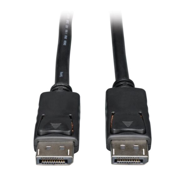 d2e49bec45003ae91fb4fe790ce71532 Tripp Lite series DisplayPort Cable with Latching Connectors, 4K 60 Hz (M/M), Black, 1 ft. (0.31 m)
