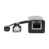 d2f40e062ac0619e01d8129ec271b3a5 Tripp Lite series PoE to USB Micro-B and RJ45 Active Splitter - 802.af, 48V to 5V 1A, Up to 328.08 ft. (100 m)