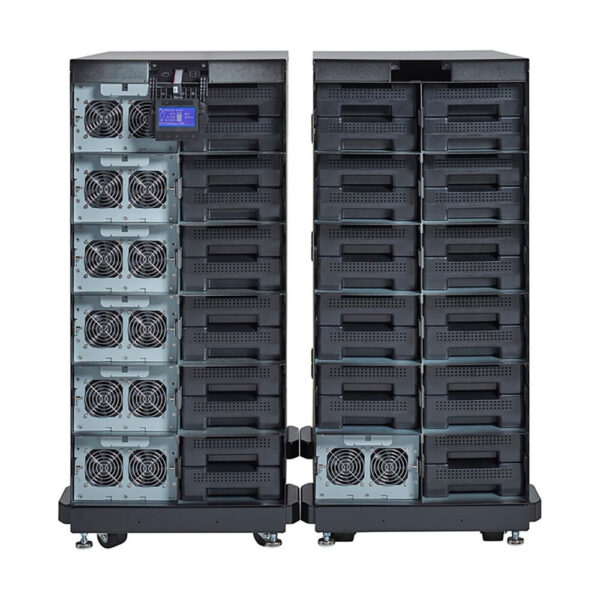 Eaton 9PXM 120V DC 12-Slot Connected External Battery Cabinet for 9PXM Online Double-Conversion UPS, Add up to 4 EBMs, 21U Rack/Tower, TAA