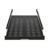 Tripp Lite series SmartRack Sliding Steel Rack Shelf - 1U, Vented, 28.3 in. Deep, Holds up to 50 lb. (23 kg)
