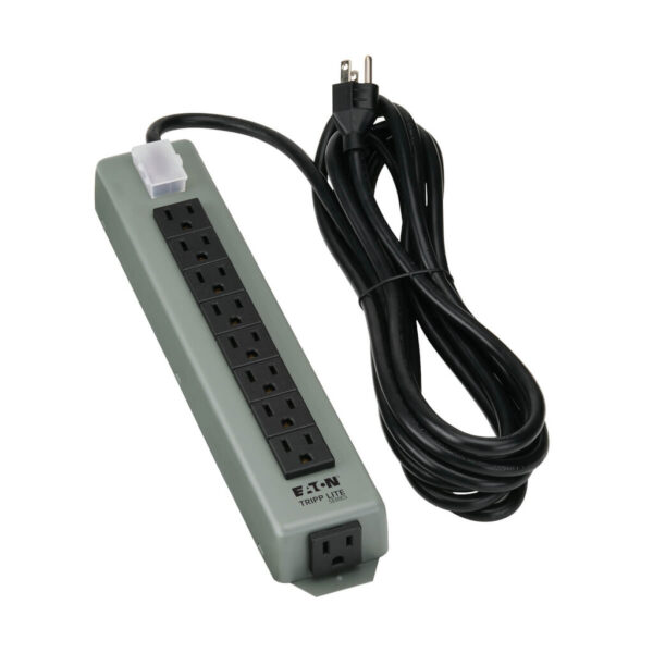 Tripp Lite series Industrial Power Strip, 9-Outlet, 15 ft. (4.6 m) Cord - Accommodates 1 Transformer