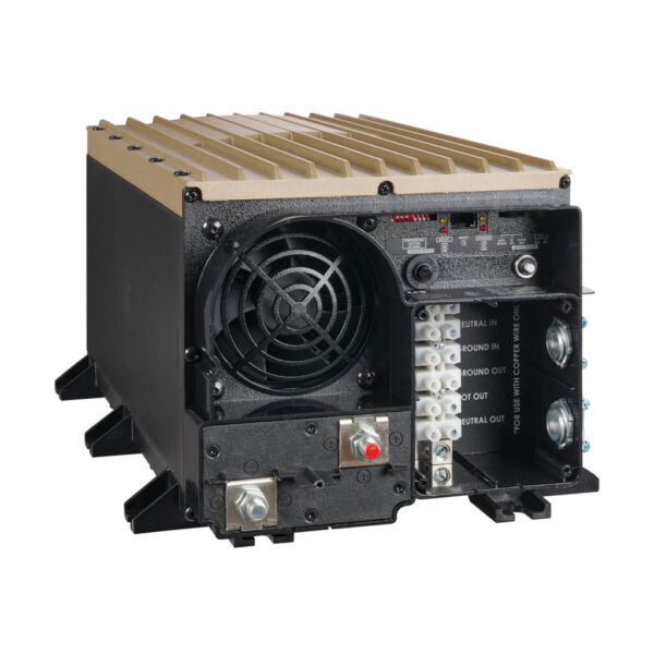 Tripp Lite series PowerVerter 2000W 120V 12VDC RV Inverter/Charger with Auto-Transfer Switching, Hardwired, UL458