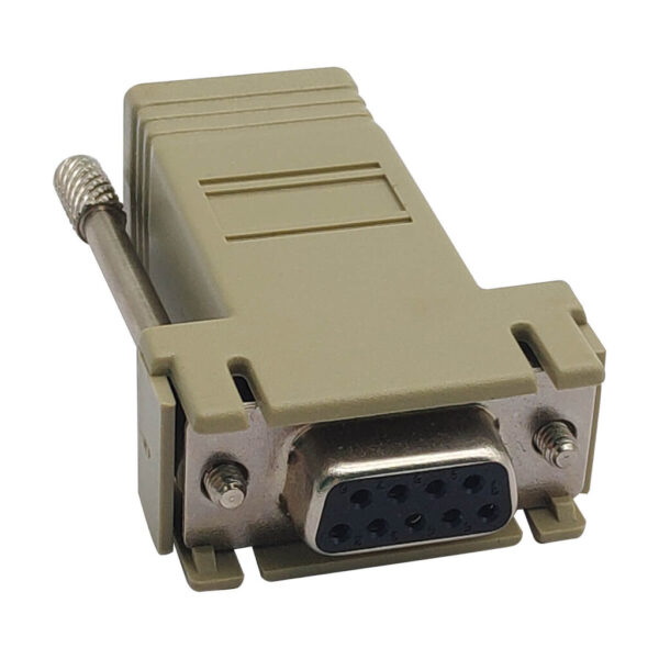 d3d1273a89e8e4f41150ebfbd493eb96 Tripp Lite series Modular Serial Adapter Straight-Through Wiring (DB9 F to RJ45 F)