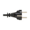 d3d8d808ee1b01d3a5be6fa513318ba9 Tripp Lite series PDU Power Cord, Schuko to C13 - 10A, 100-250V, H05VV-F, 2 m (6.6 ft.), Black