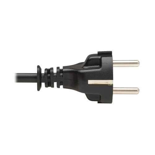 d3d8d808ee1b01d3a5be6fa513318ba9 Tripp Lite series PDU Power Cord, Schuko to C13 - 10A, 100-250V, H05VV-F, 2 m (6.6 ft.), Black