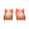 d3ef53b9271c8866961c3c3ae902033c-1 Tripp Lite series Cat6 Gigabit Snagless Molded (UTP) Ethernet Cable (RJ45 M/M), PoE, Orange, 6 ft. (1.83 m)
