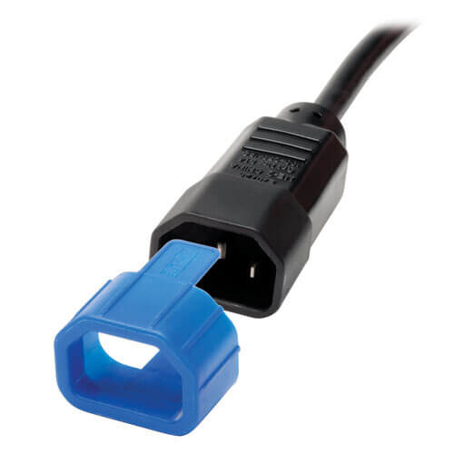 d406b4b69e91b717db903f1ac7450915 Tripp Lite series Plug-Lock Inserts (C14 power cord to C13 outlet), Blue, 100 pack