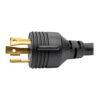 Tripp Lite series Power Extension Cord, NEMA L5-30P to NEMA L5-30R- Heavy-Duty, 30A, 125V, 10 AWG, 10 ft. (3.05 m), Black, Locking Connectors