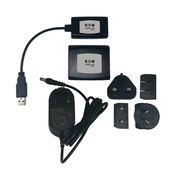 d46270ea71e81bae3b06352c2fdce15f Tripp Lite series 1-Port USB over Cat5/Cat6 Extender Kit - Plug and Play, International Plug Adapters, 164 ft. (50 m), TAA