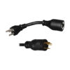 Tripp Lite 2kW 100-127V 1-Phase Basic PDU with ISOBAR - 3840 Joules, 14 Outlets, L5-20P Input (5-20P Adapter), 6 ft. Cord, 1U - PDUH20-ISO6