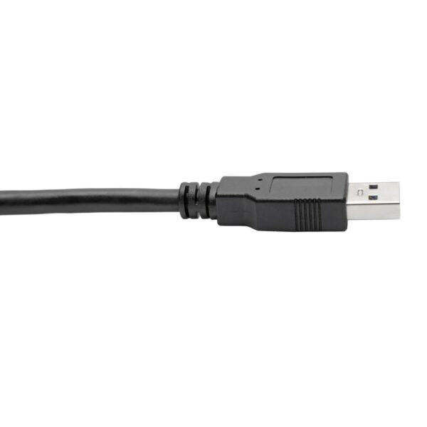 d4e31187f46ee1a946eab36188956632 Tripp Lite series USB 3.0 SuperSpeed A to A Cable for USB 3.0 All-in-One Keystone/Panel Mount Couplers (M/M), Black, 6 ft. (1.8 m)