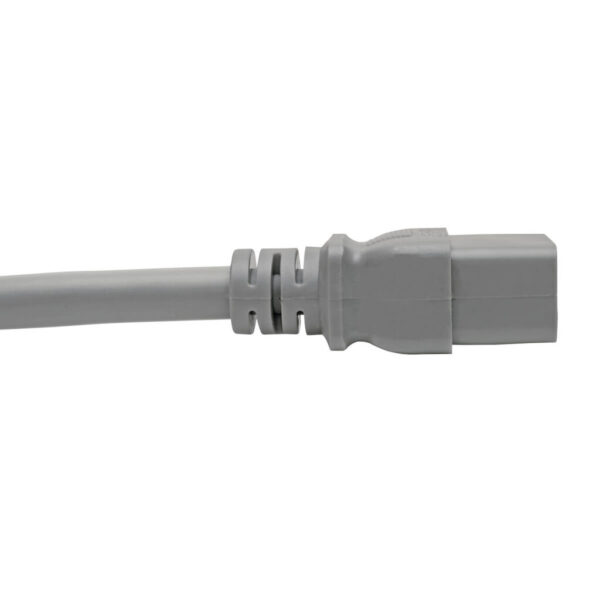 d4ee5cee5ec2eb2322c7ac7c6bf3a8fd Tripp Lite series Hospital-Grade Power Cord, NEMA 5-20P to C19 - Heavy-Duty, Green Dot, 20A, 125V, 12 AWG, 6 ft. (1.83 m), Gray