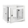 Tripp Lite series SmartRack 9U Low-Profile Switch-Depth-Plus Wall-Mount Mini Rack Enclosure, White