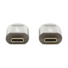 Tripp Lite series USB-C AOC Cable (M/M) - USB 3.2 Gen 2 (10 Gbps) Plenum-Rated Fiber Active Optical Cable - Data Only, Black, 30 m (98 ft.)