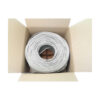 Tripp Lite series Cat6a 10G Solid Core UTP Bulk Ethernet Cable, CMR Rated, White, 1000 ft. (305 m)