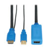 d51ad281bbd4917dab8ff4ad14204009 Tripp Lite series HDMI Extension Cable with Active Signal Booster/Repeater (M/F), 8K 60 Hz, HDR, 4:4:4, HDCP 2.3, 10 ft. (3.1 m)