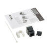 Tripp Lite series Cat6a Keystone Jacks, 10 Pack - 4PPoE Compliant, 110/Krone, 568A/B, RJ45 Ethernet, Black, TAA
