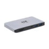 Tripp Lite Thunderbolt 3 Dual-Display Dock, 8K DisplayPort, USB 3.2 Gen 2 10G, USB-A/C Hub, Memory Card, GbE, 60W Charging - MTB3-DOCK-03