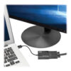 Tripp Lite series USB 2.0 to VGA Dual/Multi-Monitor External Video Graphics Card Adapter with Built-In USB Cable, 128 MB SDRAM, 1080p @ 60 Hz