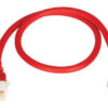 Tripp Lite series PDU Power Cords, C19 to P-Lock C20 - Heavy-Duty, 20A, 250V, 12 AWG, 3 ft. (0.9 m), Red, 6 Pack