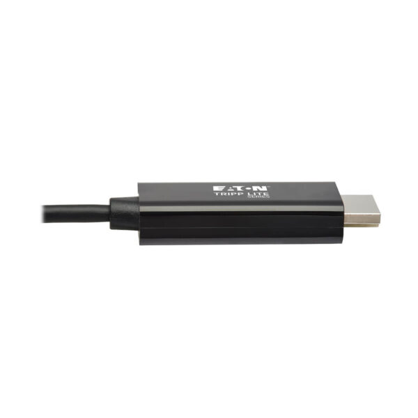 d6911ffb45eb554d59c69683be1e5dce Tripp Lite series USB-C to HDMI Adapter Cable (M/M), 4K 60 Hz, 4:4:4, Thunderbolt 3 Compatible, Black, 3 ft. (0.9 m)